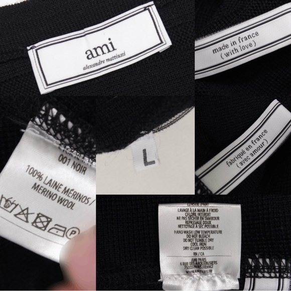 Men's Black Button-Shoulder textured tonal stripe merino Will sweater - Picture 5 of 6